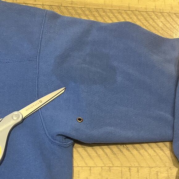 Vintage NFL Seattle Seahawks Sweatshirt blue embroidered Lee - Picture 6 of 9